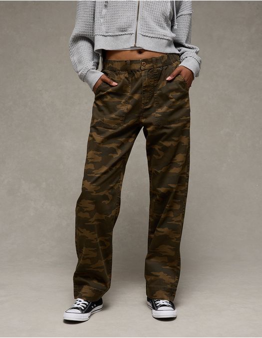 Pantalón Baggy de Tiro Bajo Ae