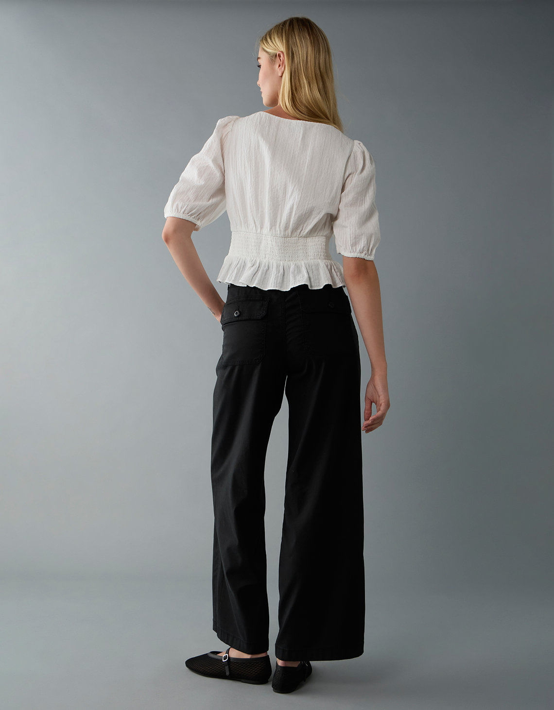 Pantalón Baggy Wide Leg Ae