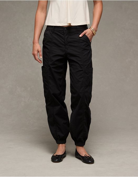 Jogger Baggy de Cargo Tiro Alto Ae