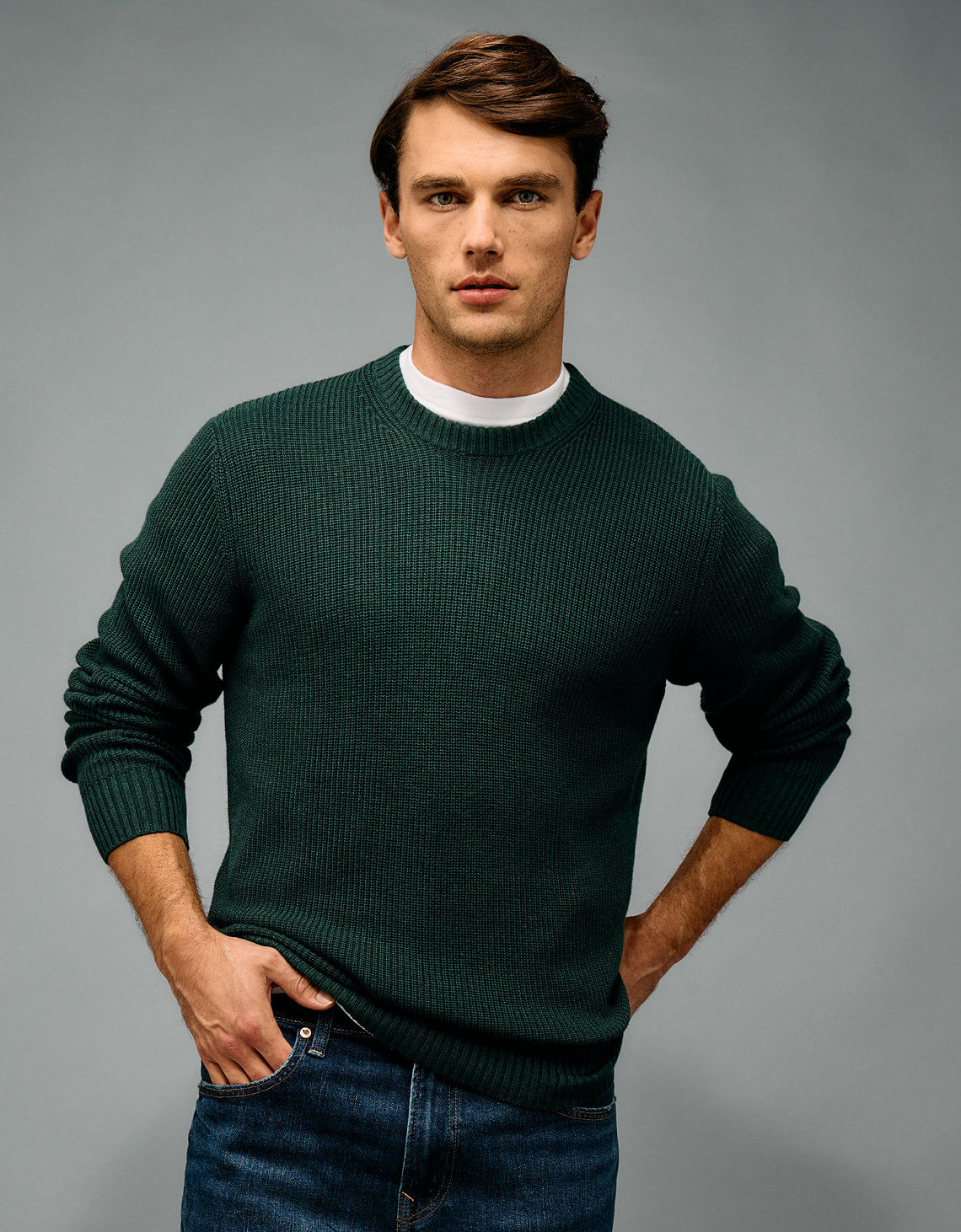 Suéter cuello redondo Ae