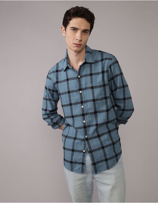 Camisa Slim Fit Everyday Ae