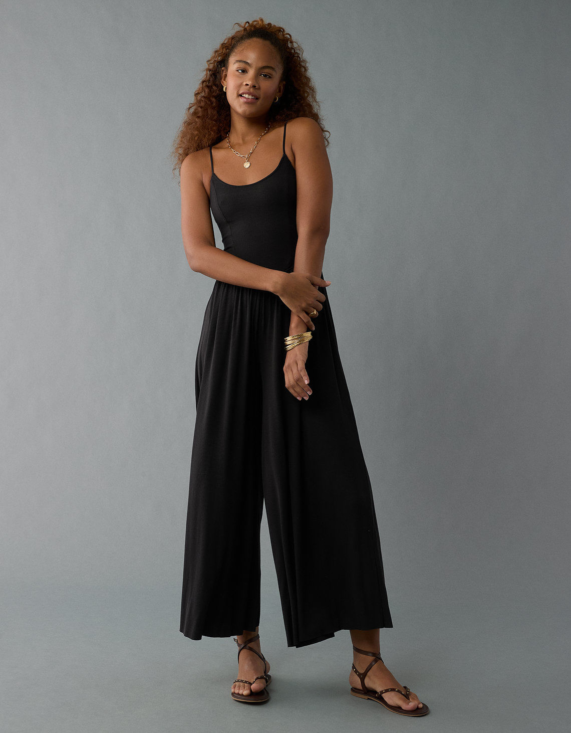 Enterizo Soft & Sexy Wide-Leg Ae