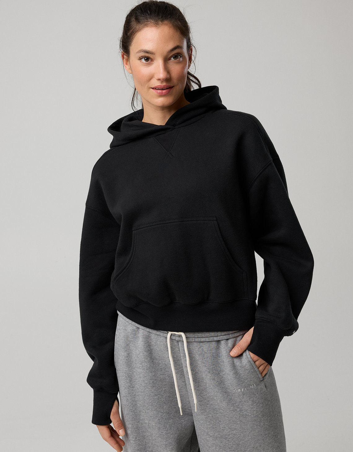 Buzo OFFLINE con capucha de forro polar By Aerie