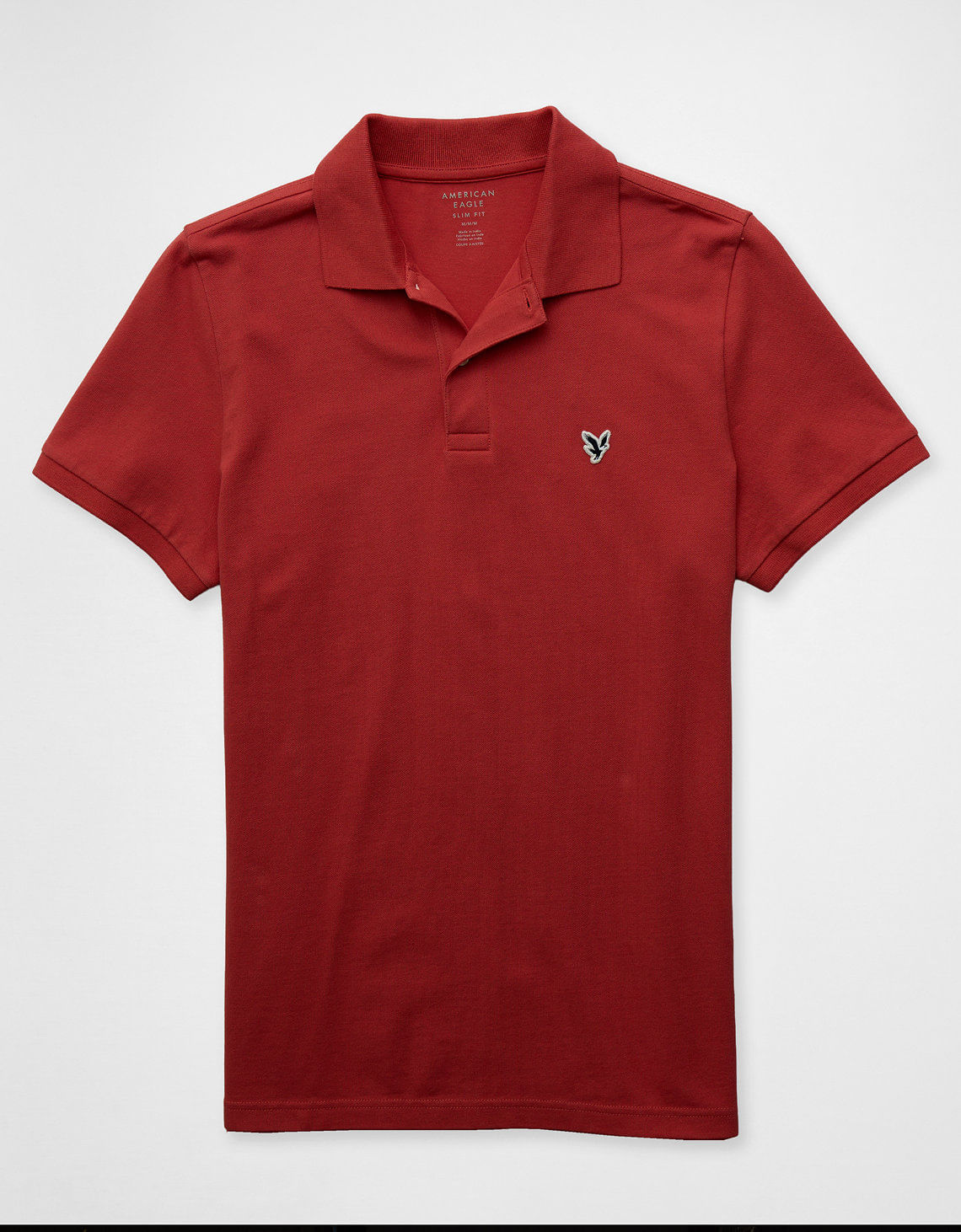 Camiseta Tipo Polo Slim Fit Ae