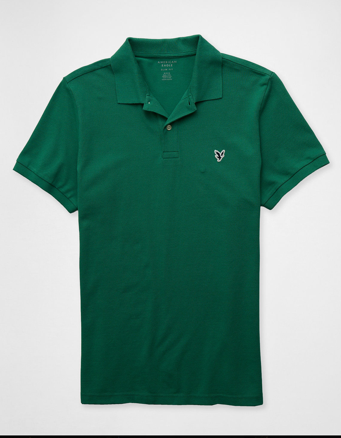 Camiseta Tipo Polo Slim Fit Ae