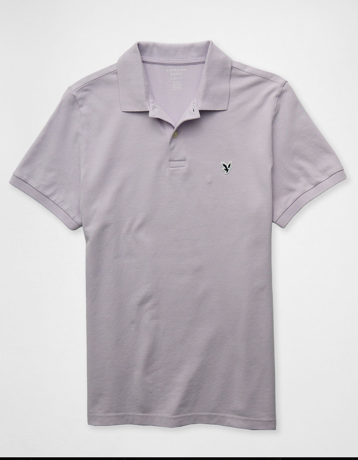 Camiseta Tipo Polo Slim Fit Ae