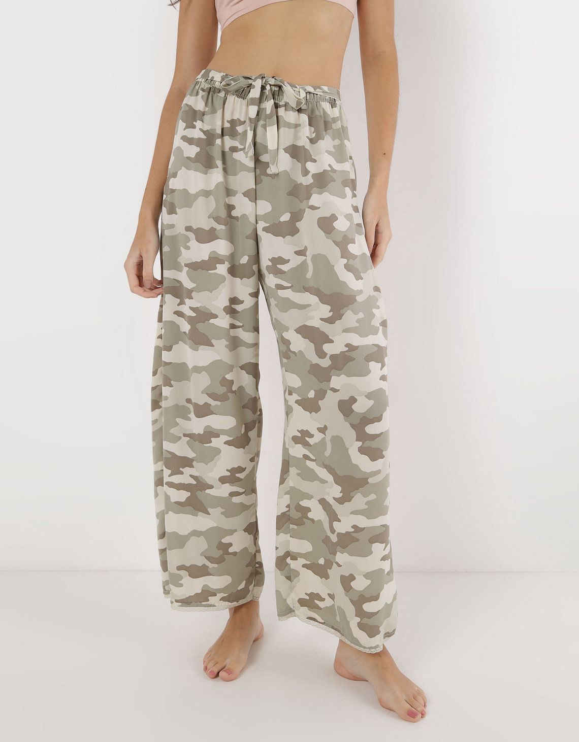 Pantalón de Pijama en Satín By Aerie