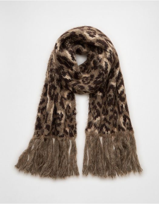 Pañuelo Estampado de Leopardo