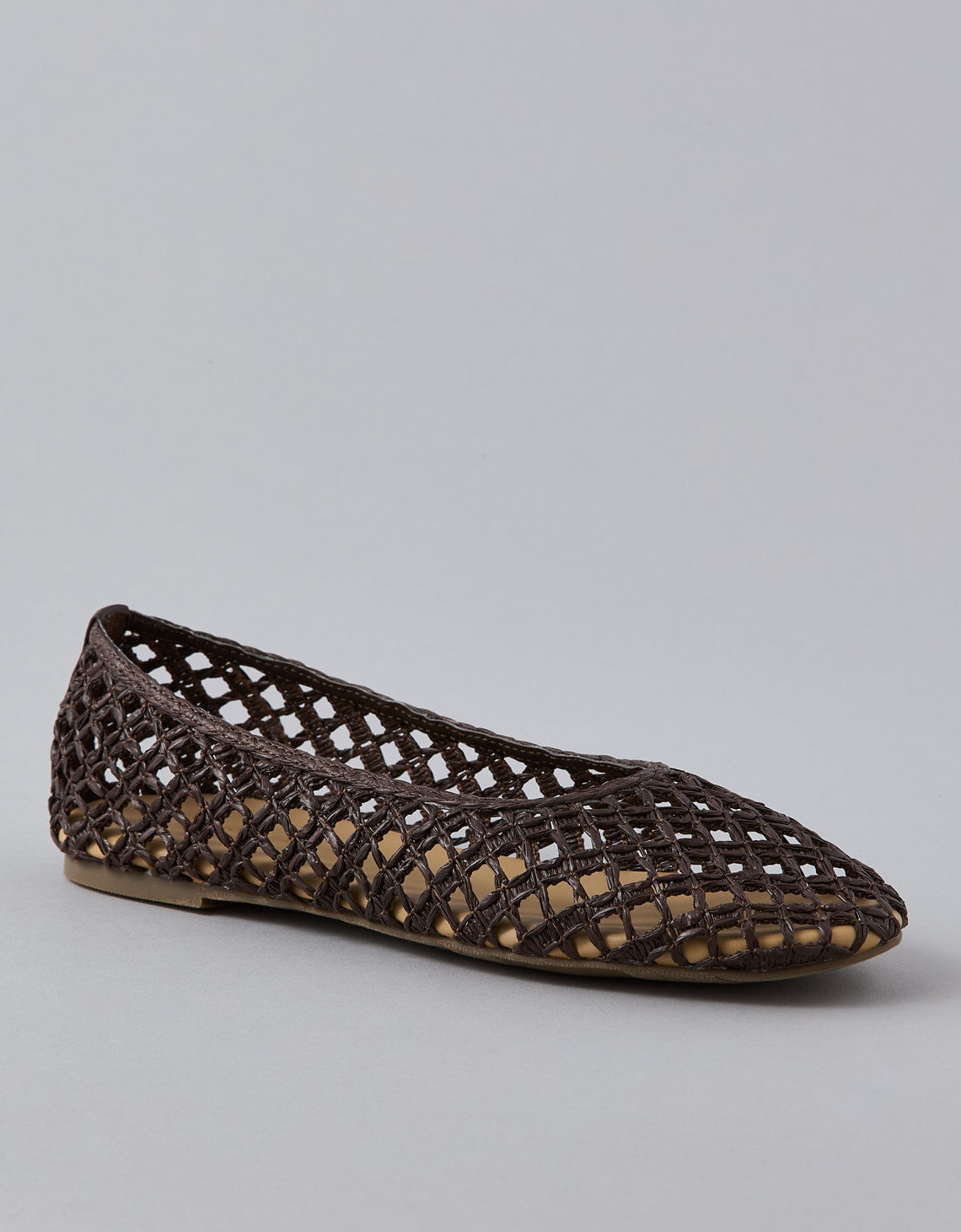 Zapato tipo Bailarina en Raffia Ae