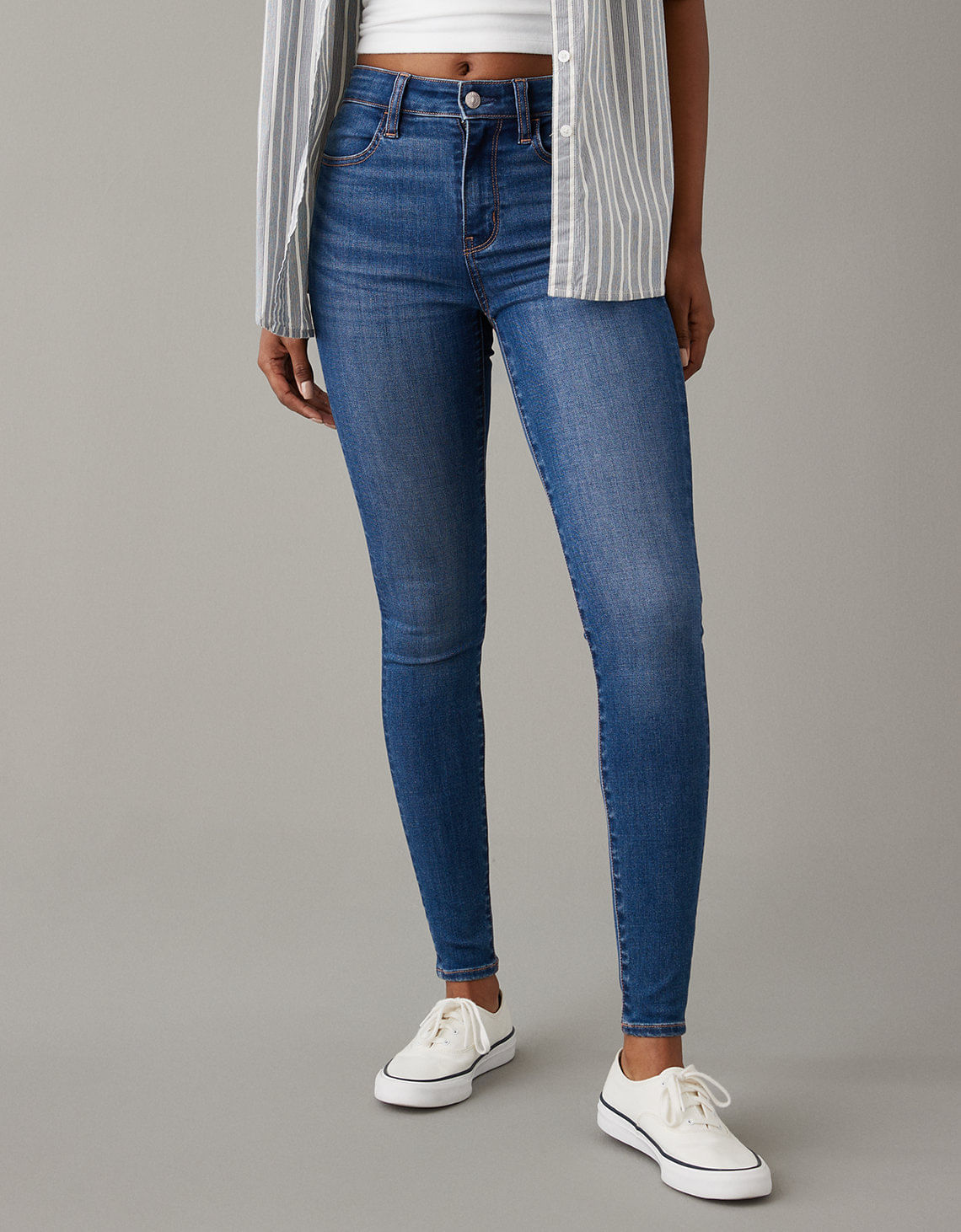 Jegging Tiro Alto Ae