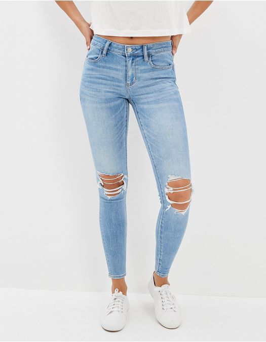 Jegging AE Ne(x)t Level con rotos de tiro bajo