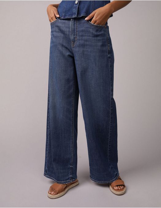 Jean Baggy Wide-Leg  Ae