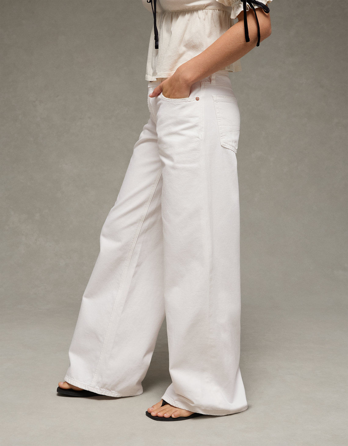 Jean Wide Leg Tiro Bajo Ae