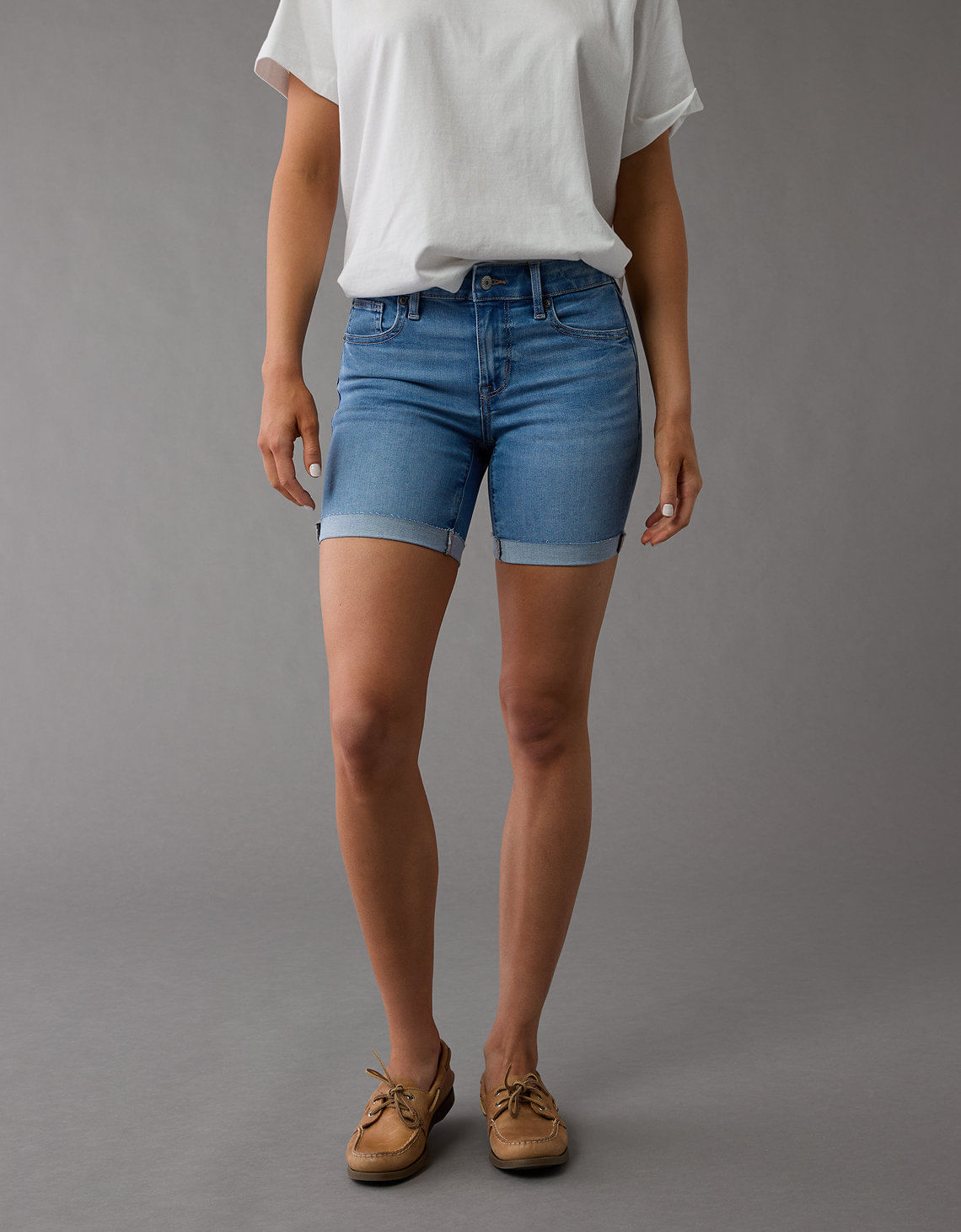 Bermuda skinny de mujer AE