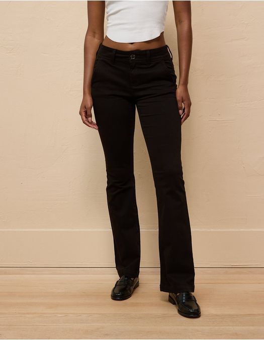 Pantalón Kick Boot de Tiro Alto semi acampanada para Mujer