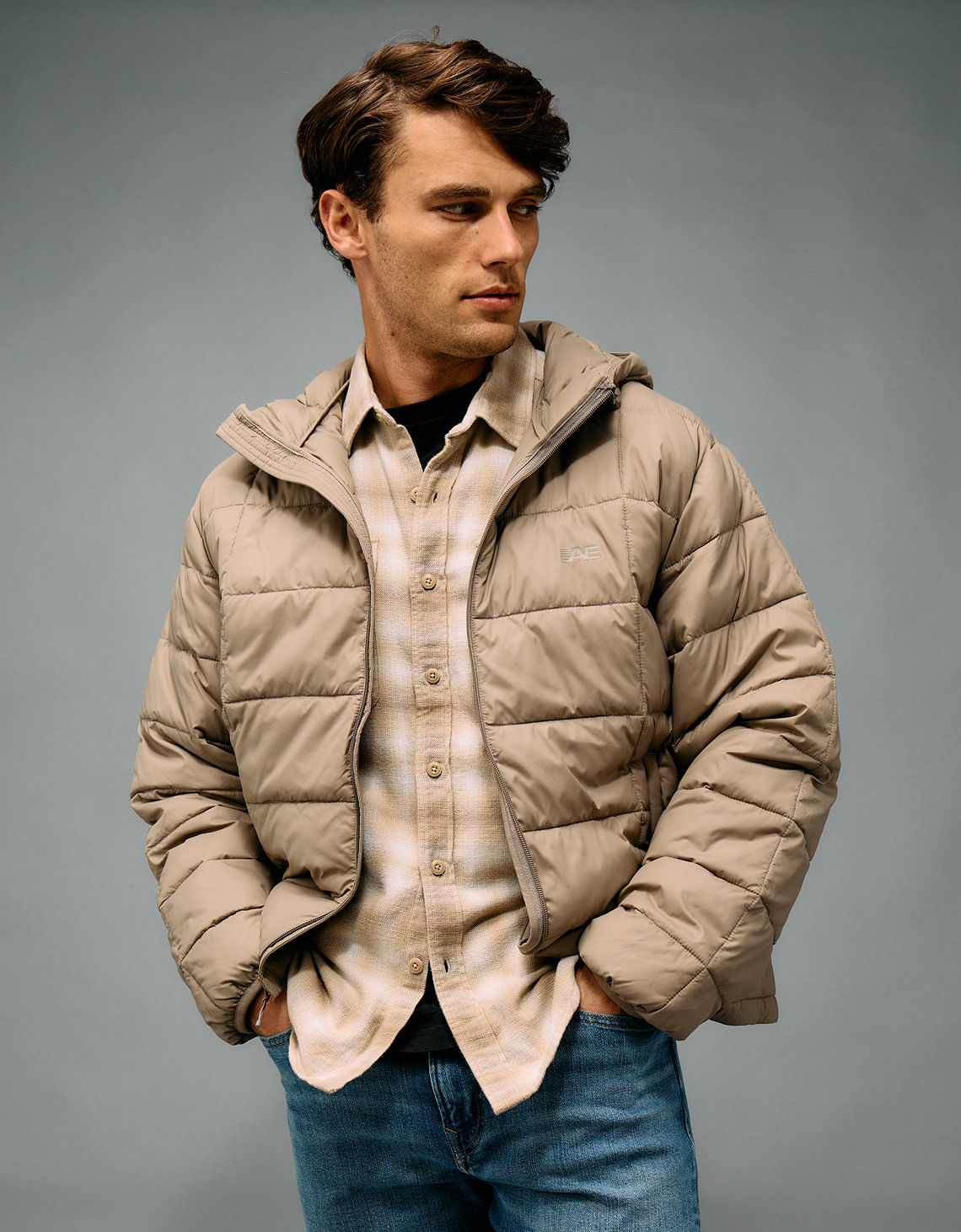Chaqueta Acolchada Ligera Ae