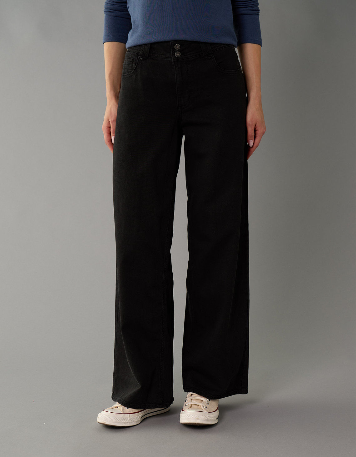 Pantalón Wide Leg Tiro Bajo Ae