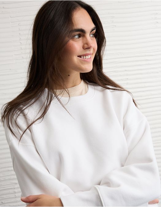 Buzo Oversized cuello redondo Ae