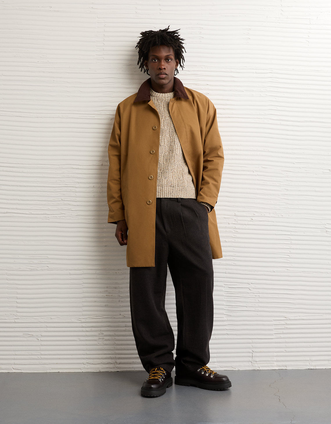 Gabardina Tipo Trench Ae