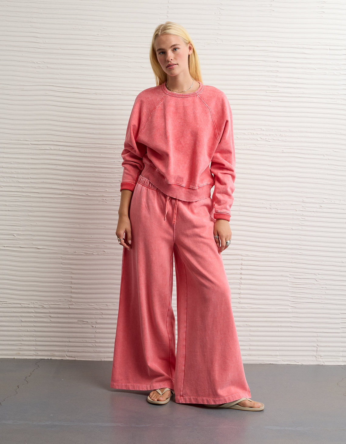 Pantalón Chándal Wide Leg Ae