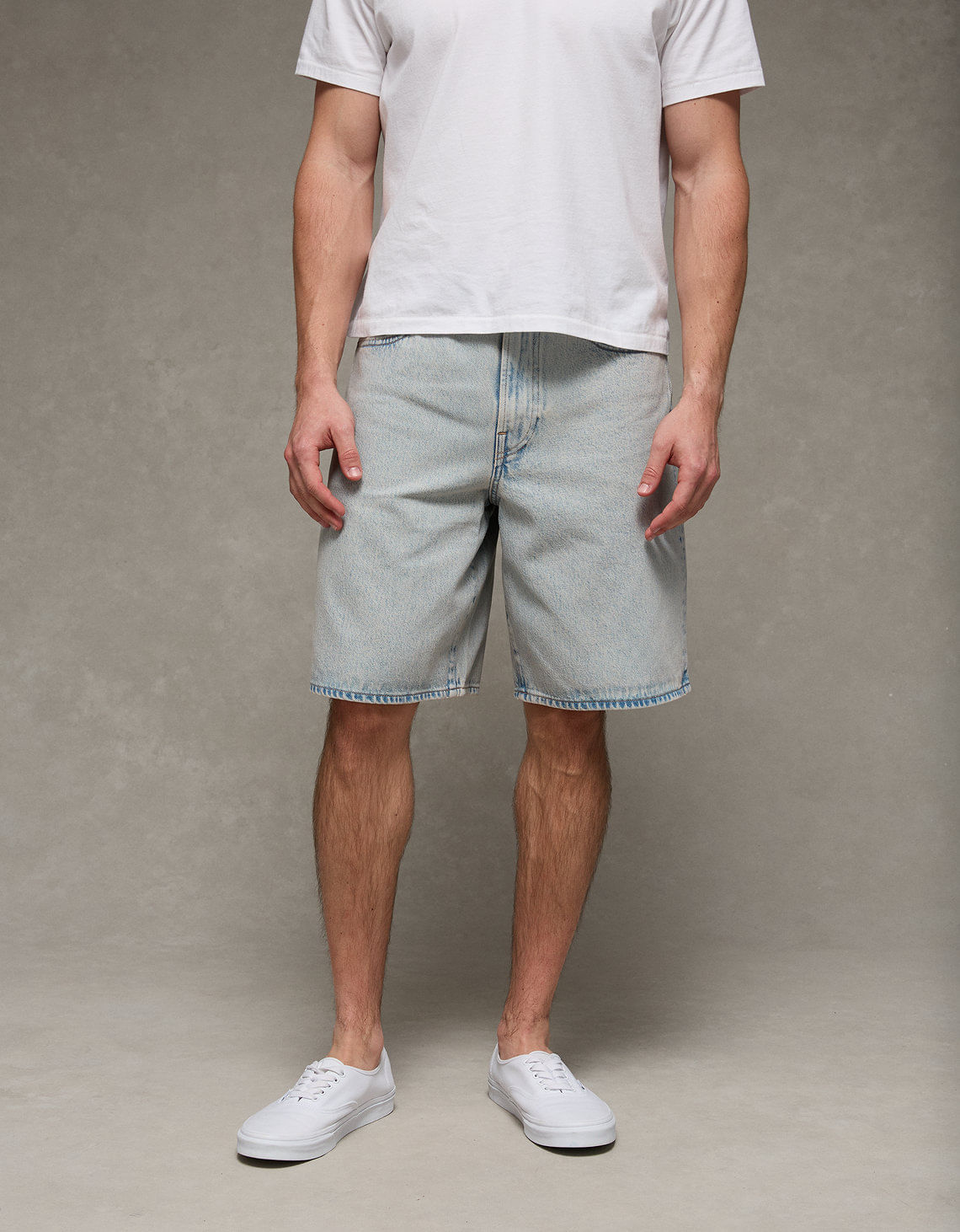 Short de mezclilla holgado Ae