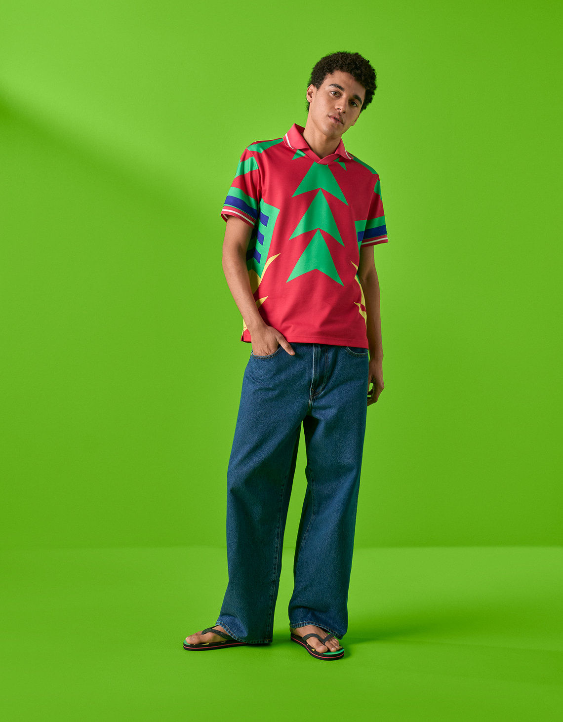 Camiseta polo AE x Jorge Campos