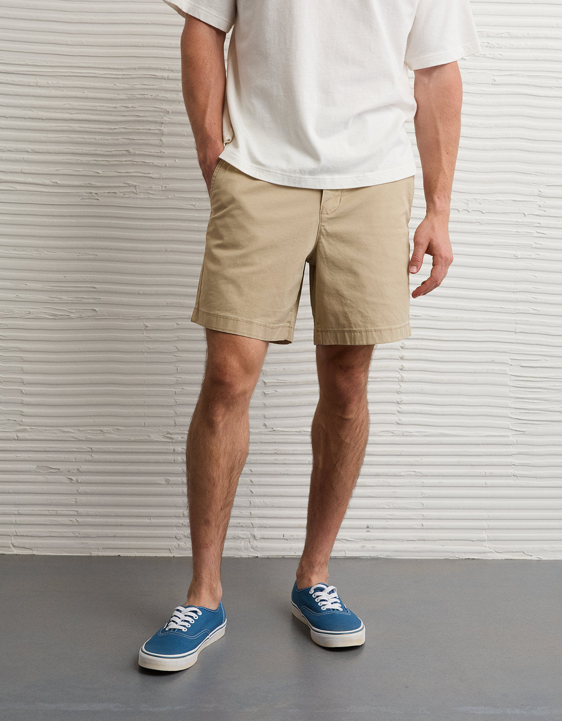 Short en denim Lived-In de 7 pulgadas Ae