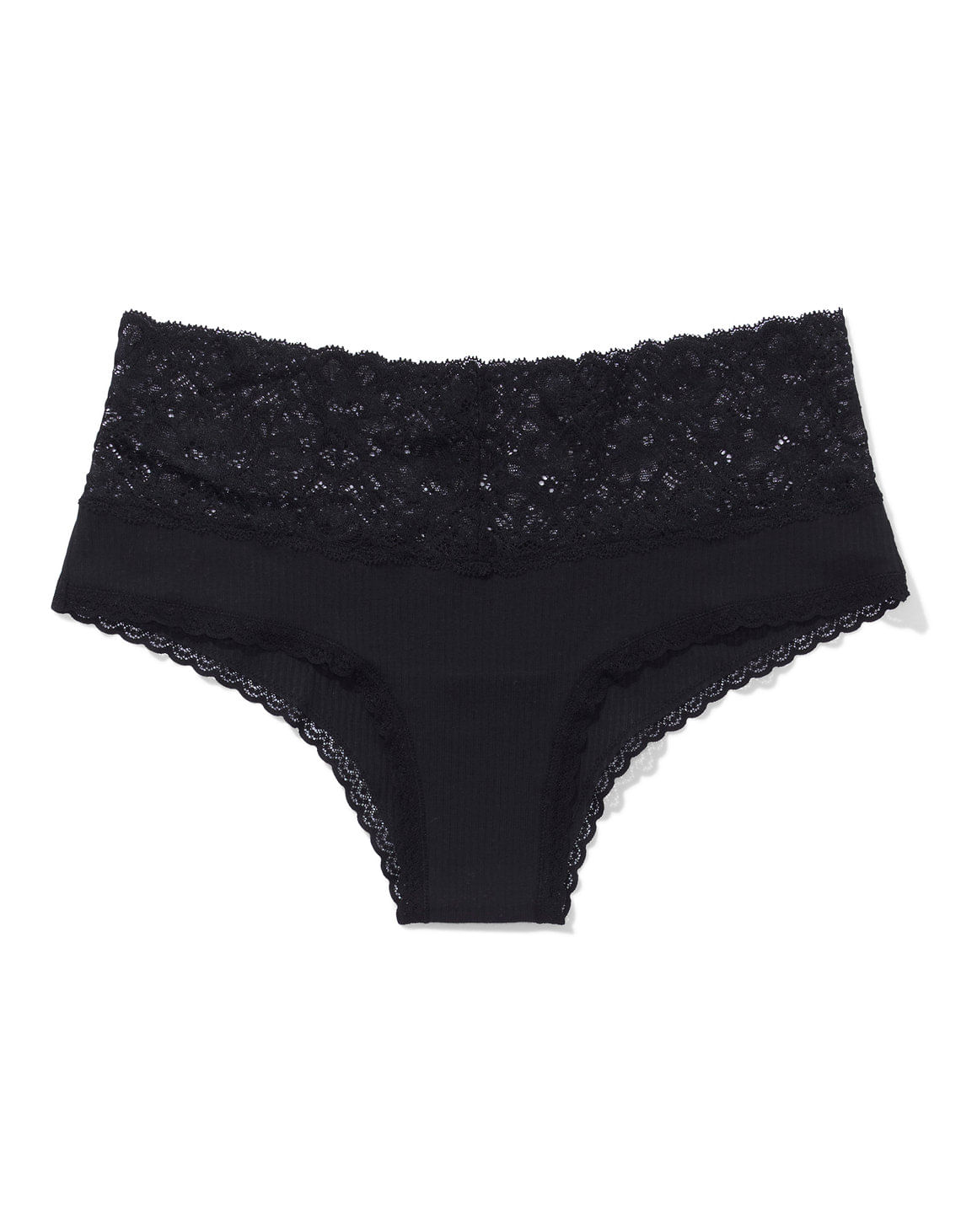 Pantys Aerie cacheteros de encaje de algodón