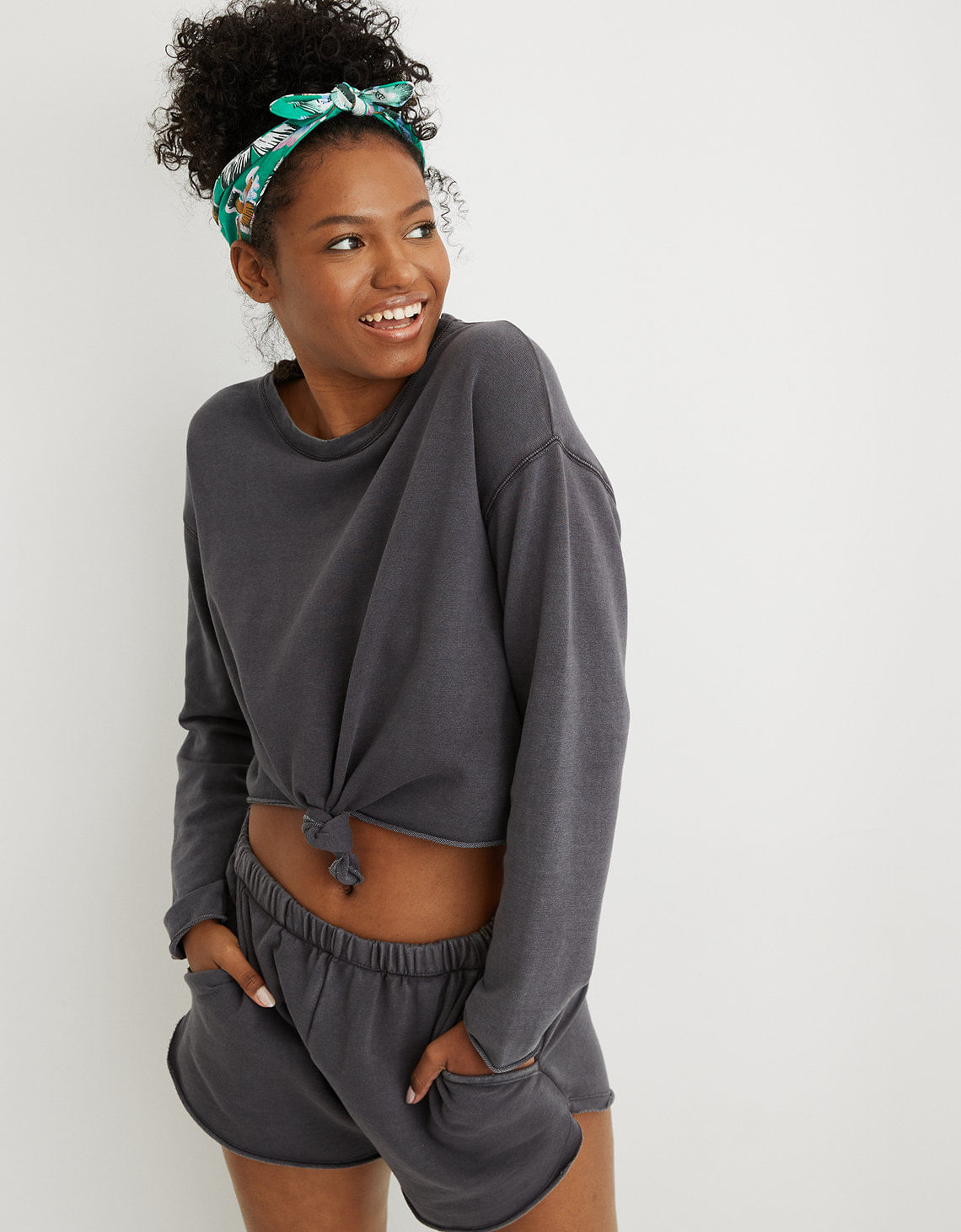 Buzo Aerie manga larga afelpado