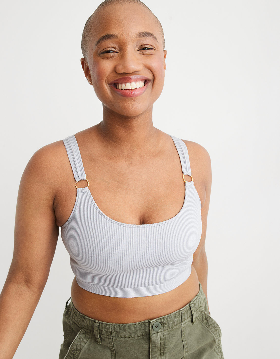 Bralette Aerie Ring Longline sin costuras