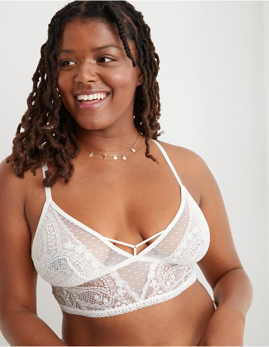 Bralette Aerie de encaje Paisley