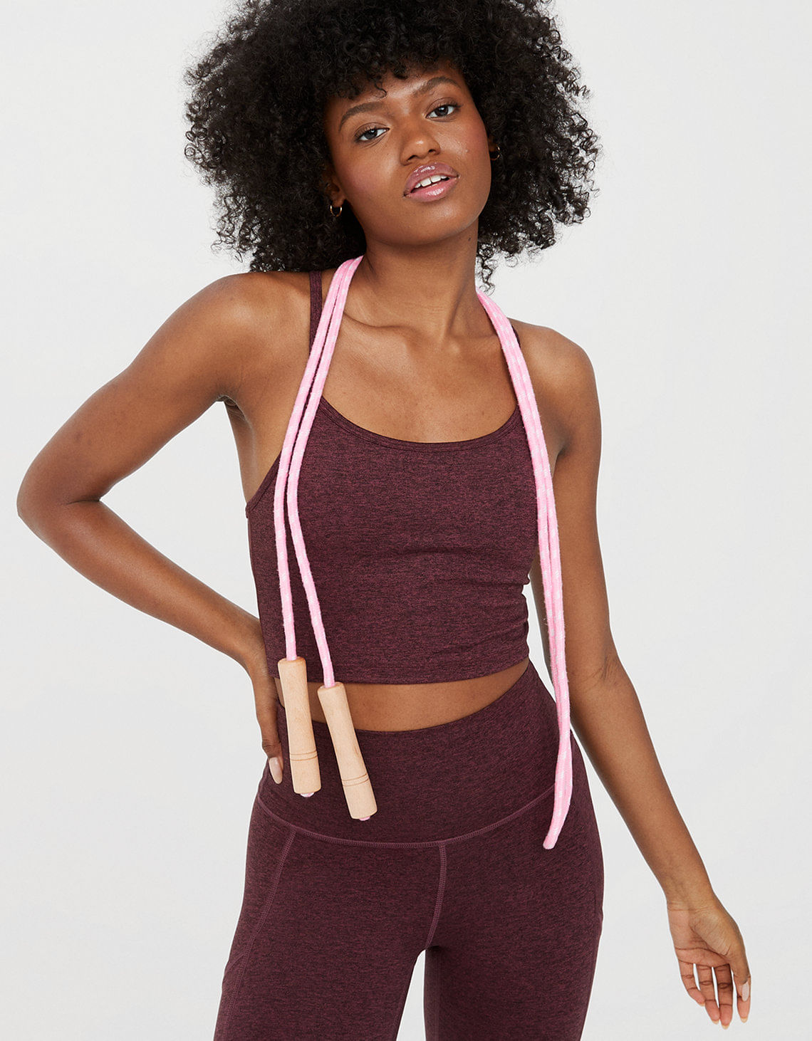 Bra deportivo Offline by Aerie the Hugger con espalda deportiva y escote