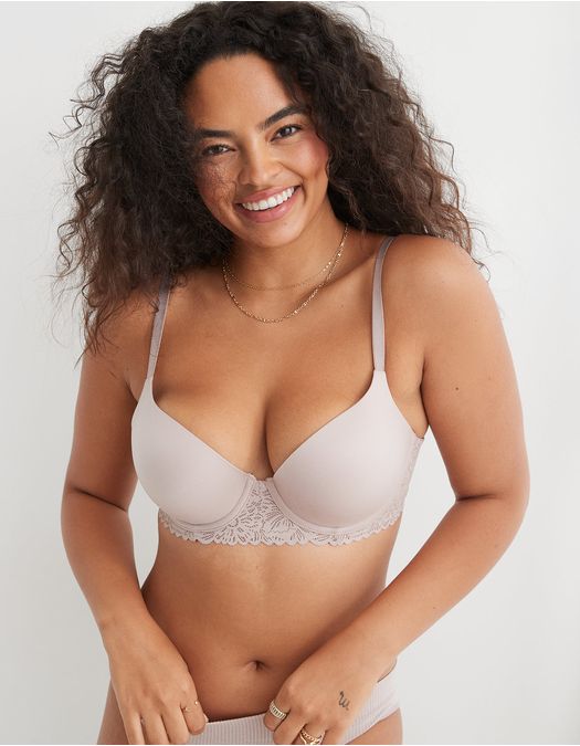 Bra Aerie Real Sunnie Blossom Lace Trim con Push up