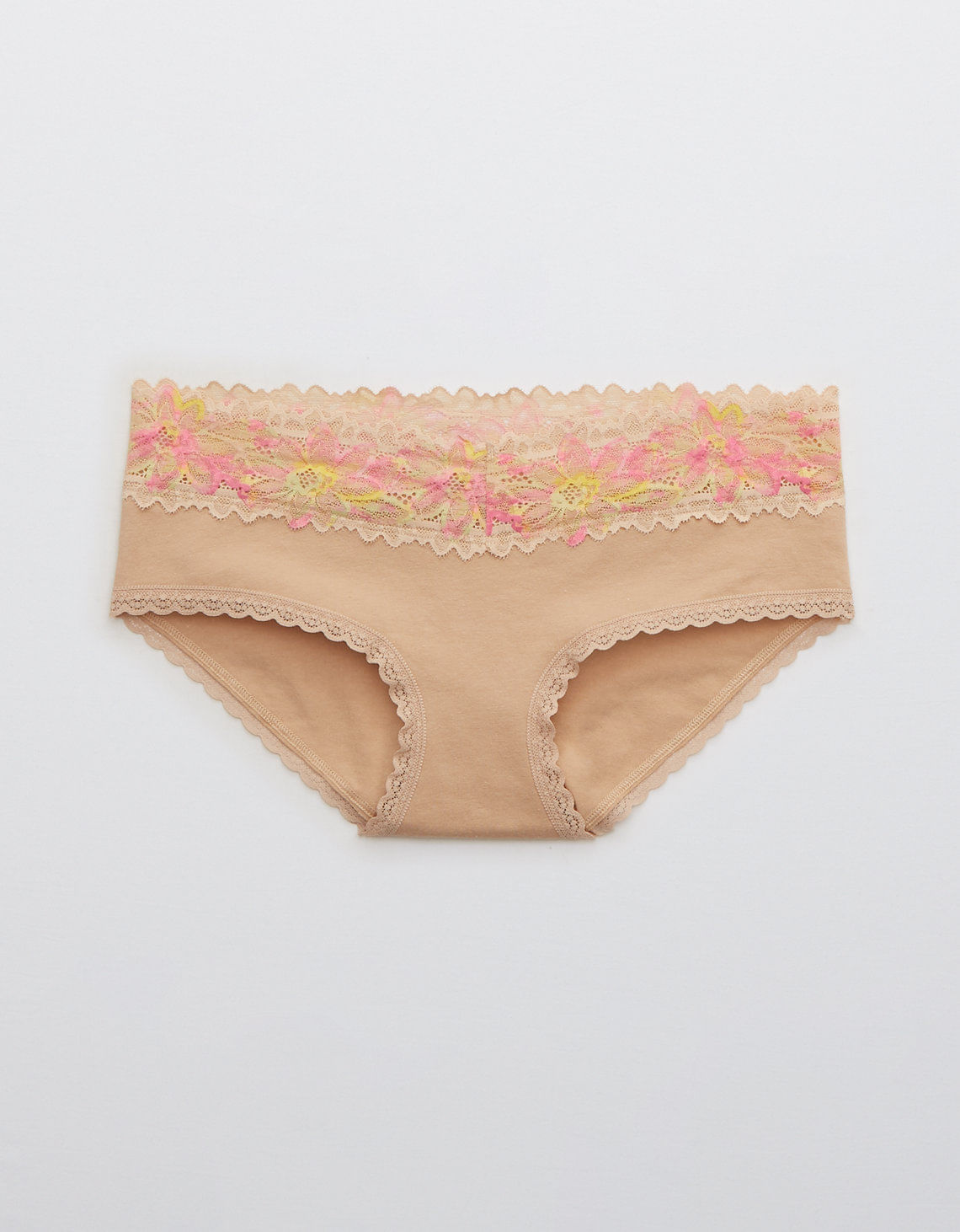 Boyfrief Underwear Aerie de algodón Sunkissed Lace