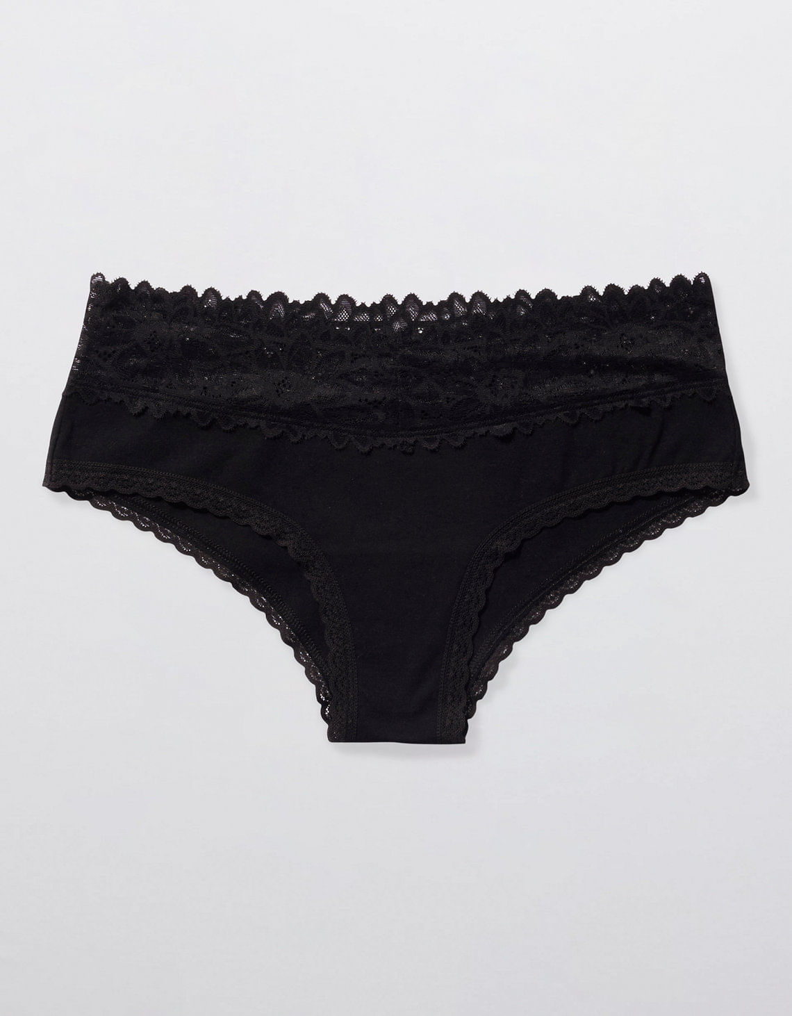 Interior Aerie de algodón Sunkissed Lace cachetero