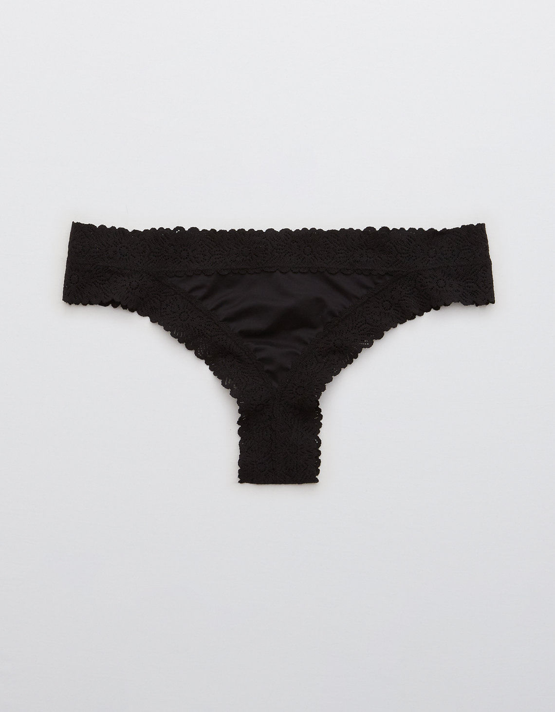 Tanga con encaje de mujer Aerie