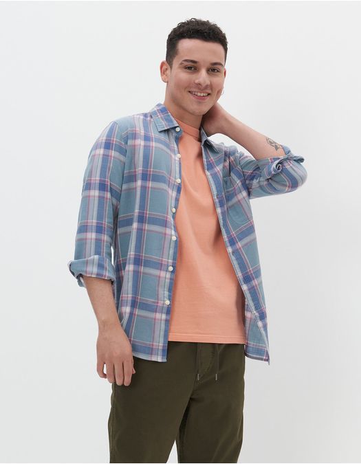 Camisa AE Slim fit con botones