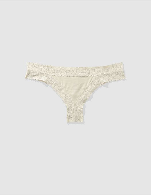 Tanga Aerie Sunnie Blossom de encaje