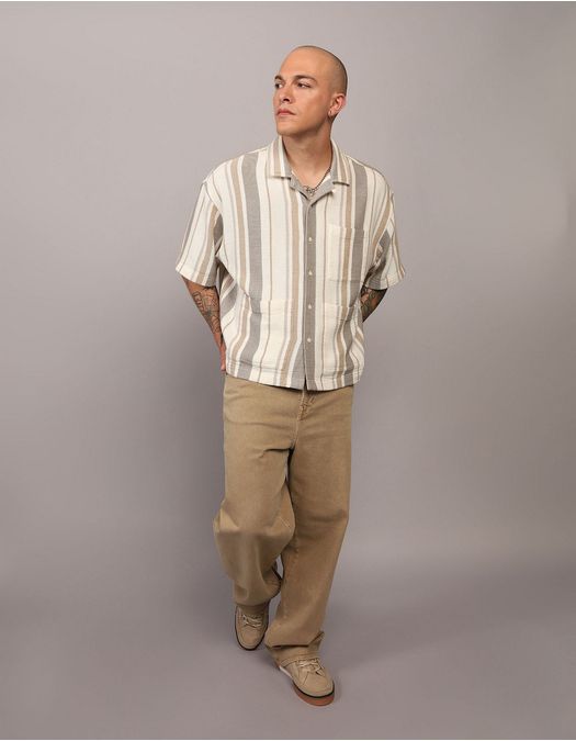 Camisa AE manga corta x Manuel Turizo de Hombre