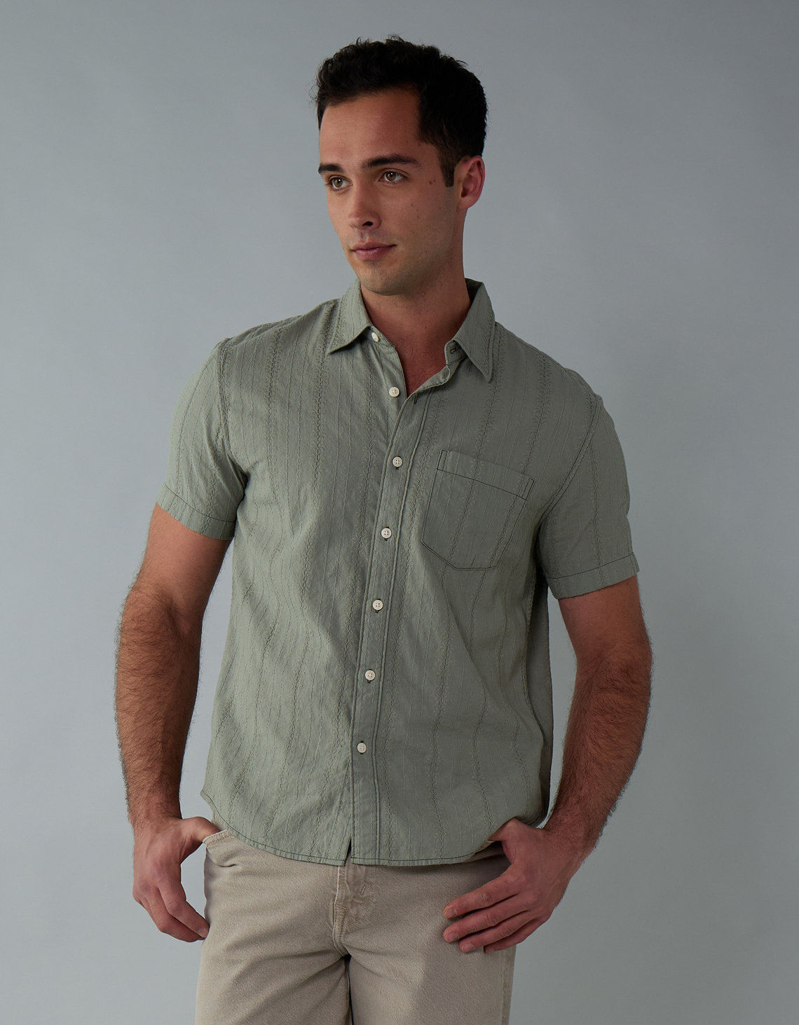 Camisa manga corta de hombre AE