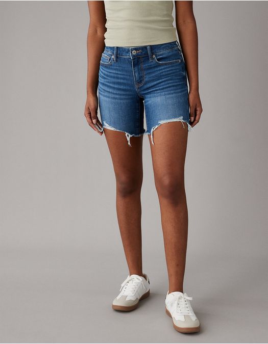 Bermuda skinny en denim Ae