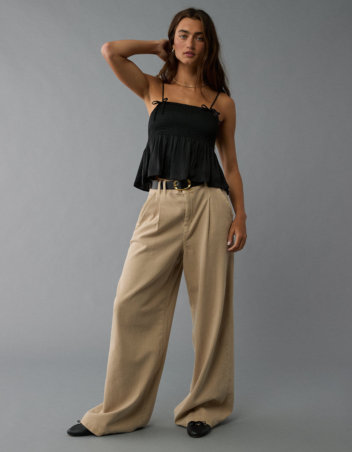 Blusa sin Mangas y con Tirantes Mujer AE