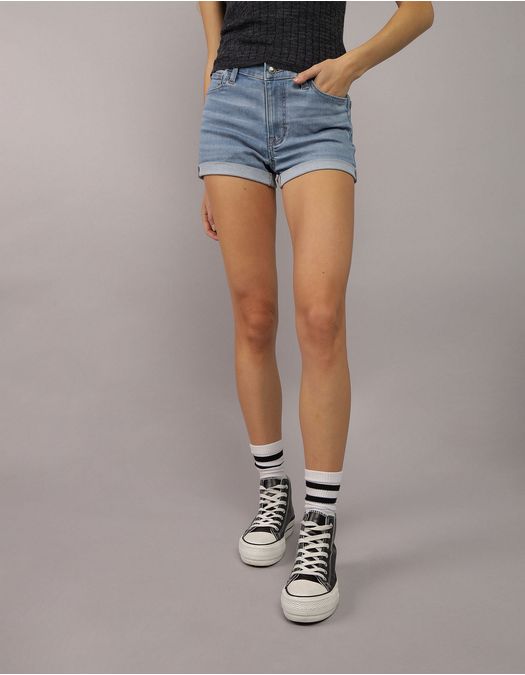 Short en denim de mujer AE
