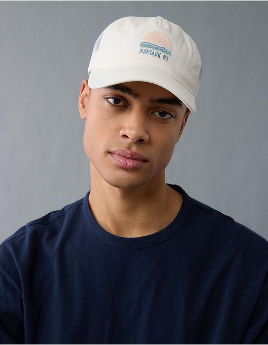 Gorra Trucker con Bordado para Hombre