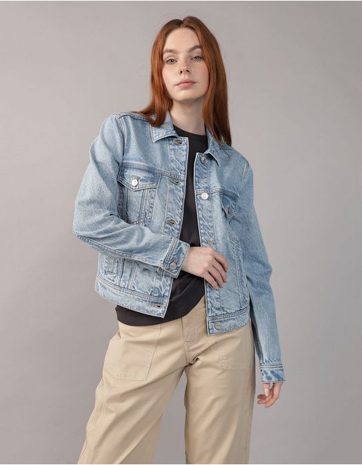 Chaqueta Clásica en Denim para Mujer