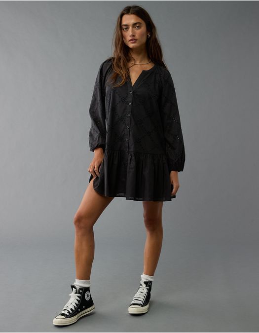 Vestido tipo Camisa Mujer AE