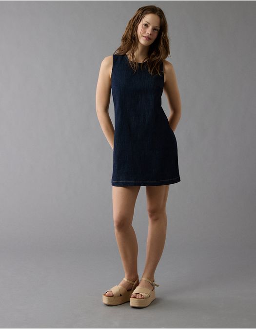 Vestido recto de mujer AE