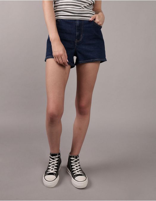 Short mom en denim de mujer AE