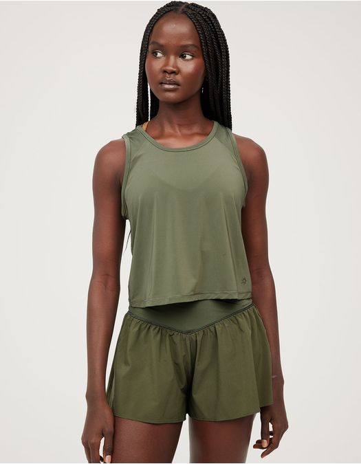 Camiseta Offline by Aerie Real Me corta sin mangas