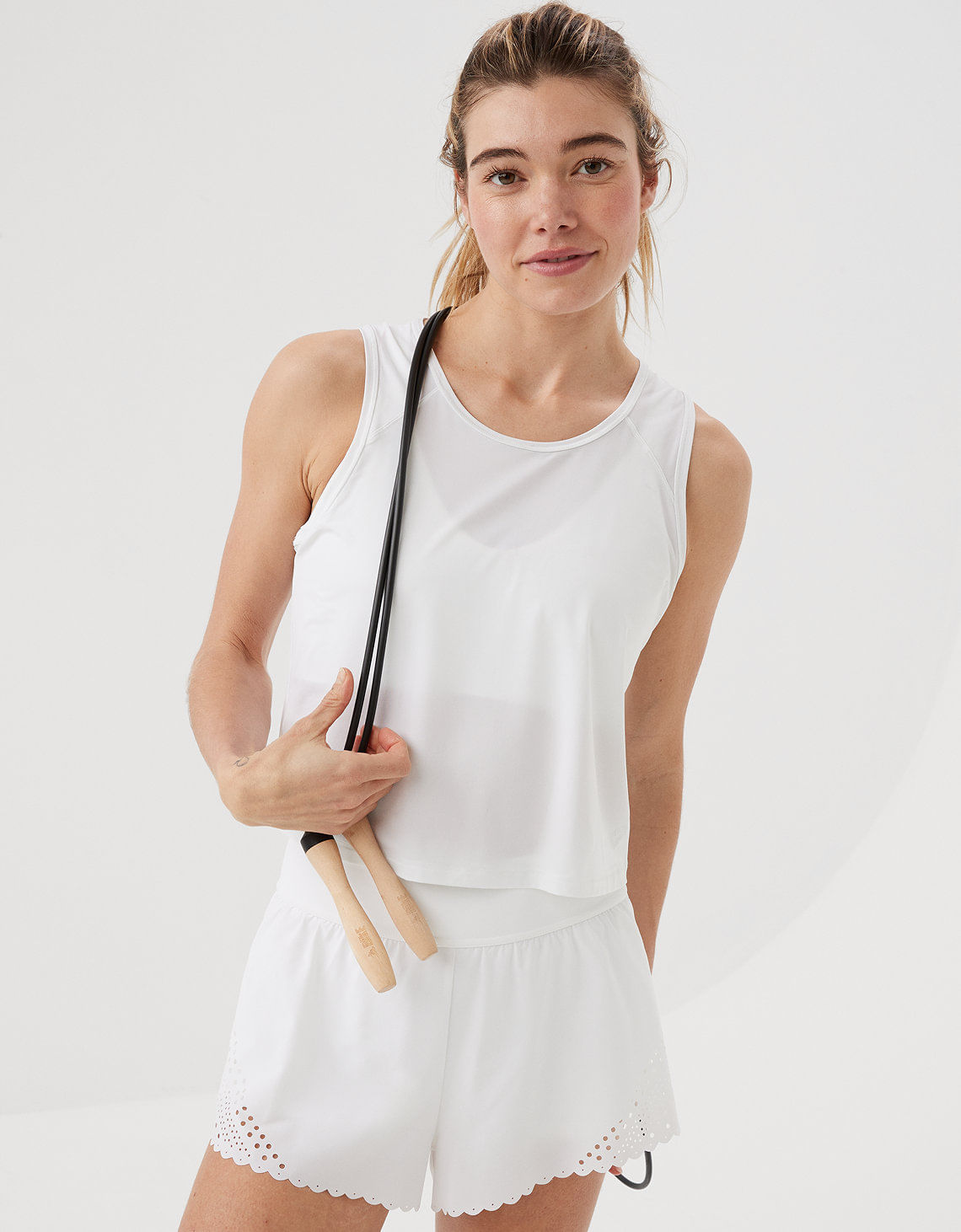 Camiseta Offline by Aerie Real Me corta sin mangas